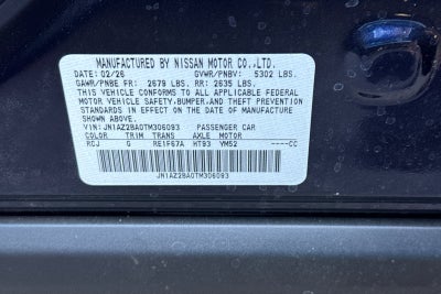 2026 Nissan Leaf S+