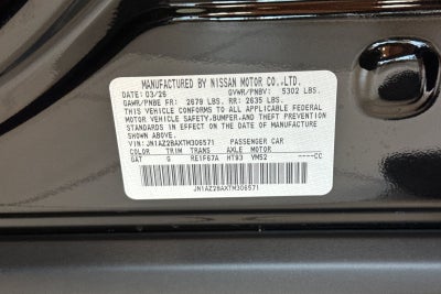 2026 Nissan Leaf S+
