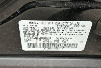 2026 Nissan Leaf SV+