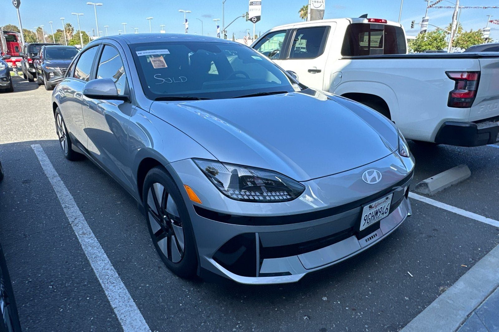Used 2023 Hyundai IONIQ 6 SE with VIN KMHM24AB8PA038725 for sale in Fremont, CA
