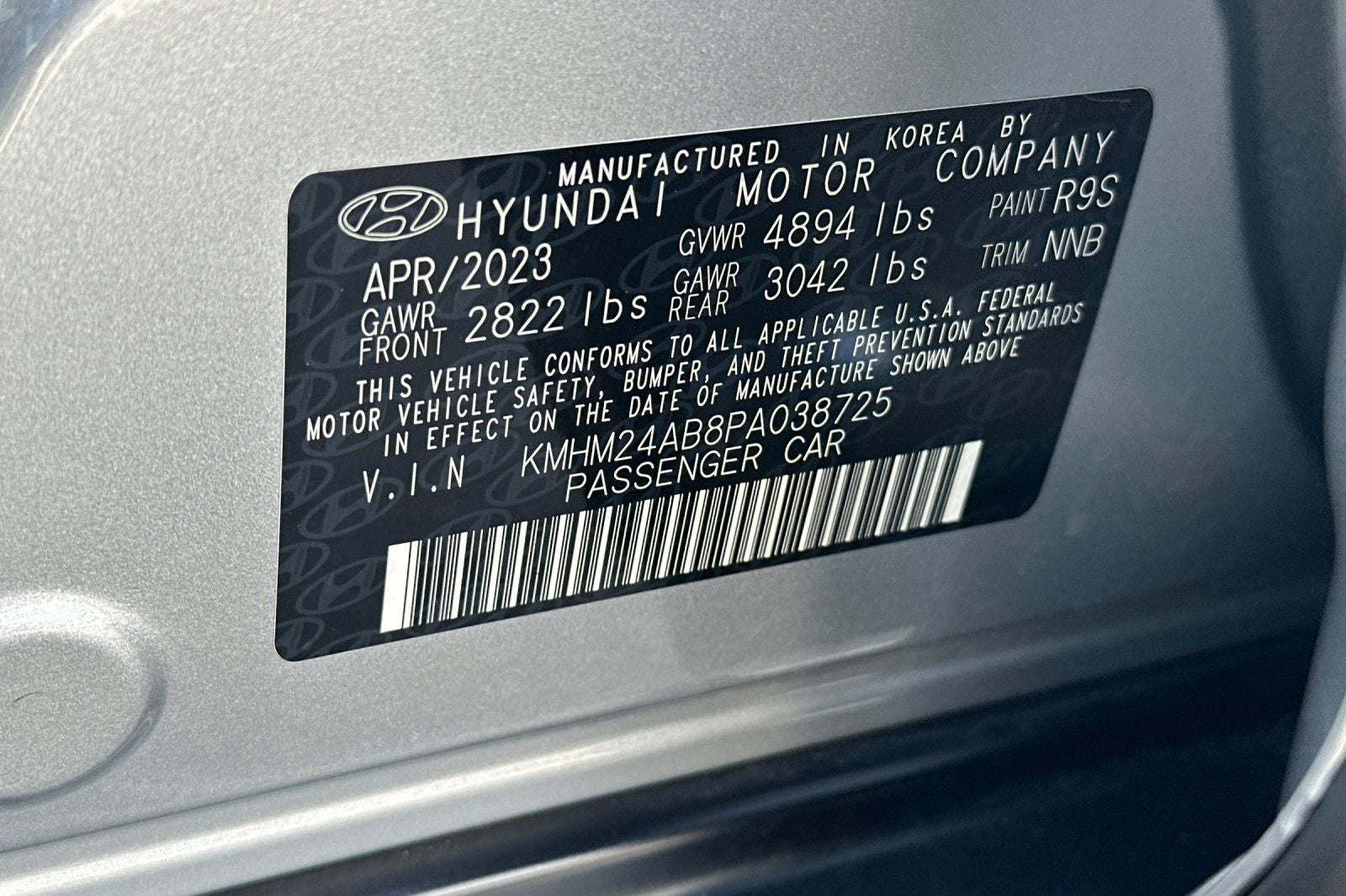 2023 Hyundai IONIQ 6 SE Standard Range