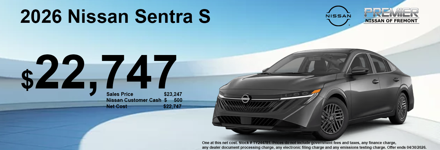 2026 Nissan Sentra S