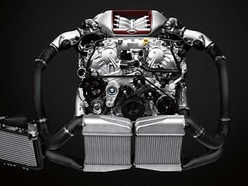 2024 Nissan GT-R engine
