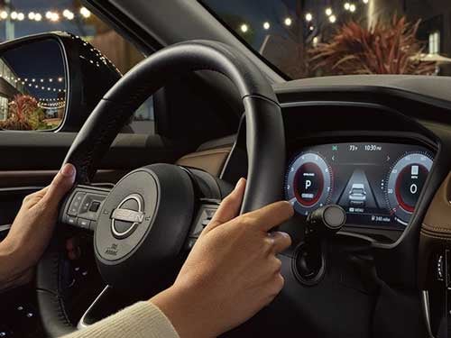 2024 Nissan Rogue steering wheel