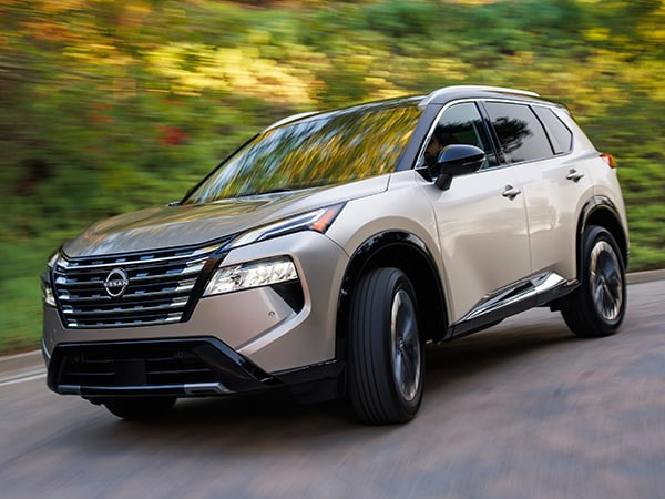 2025 Nissan Rogue driving