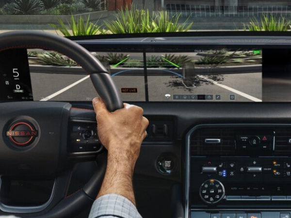 2026 Nissan Armada Invisible Hood View